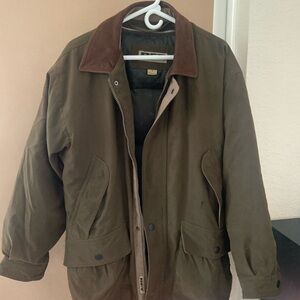 RAINFOREST Olive and Brown Military Jacket